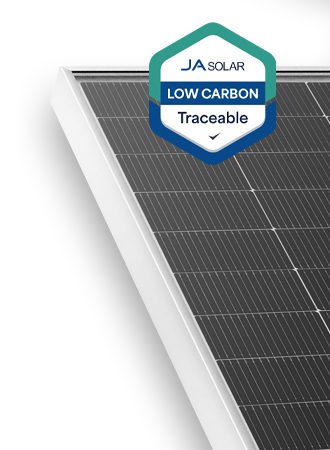 530W N-type TOPCon Traceable Low Carbon, dubbel glas bifaciaal, 60 cellen, zilveren frame, MC4