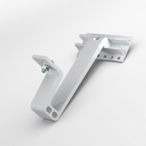 Variosole Roof Hook (RH Plain / Rosemary tile) Flat adjustable (without wood screws)