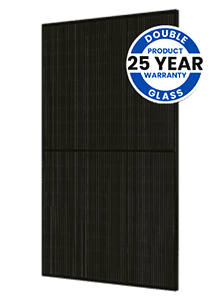 450W N-type, dubbel glas bifaciaal LB, 54 cellen, All Black, MC4